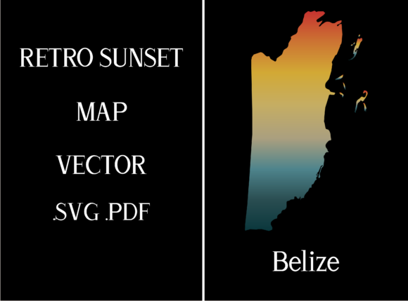 Belize Retro Sunset Map: A Designer's Real-World Review