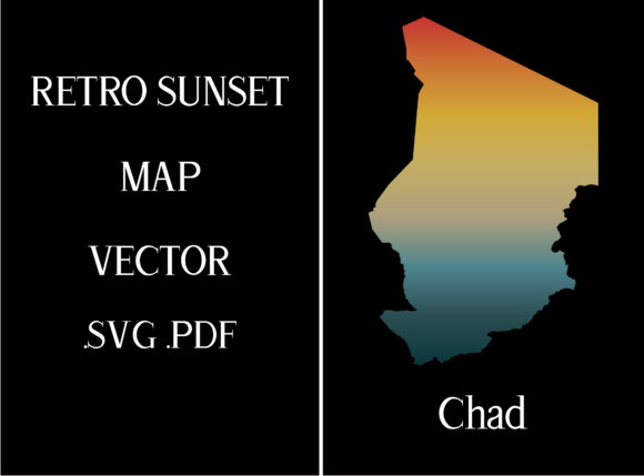 Chad Retro Sunset Map: A Designer's Real-World Review
