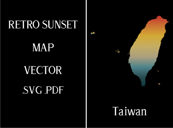 Taiwan Retro Sunset Map Review